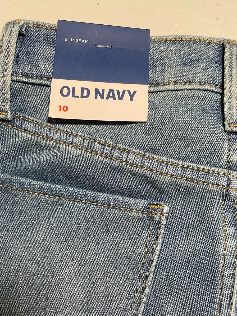 NWT Old Navy Kids Bermuda Jean shorts. Size 10.